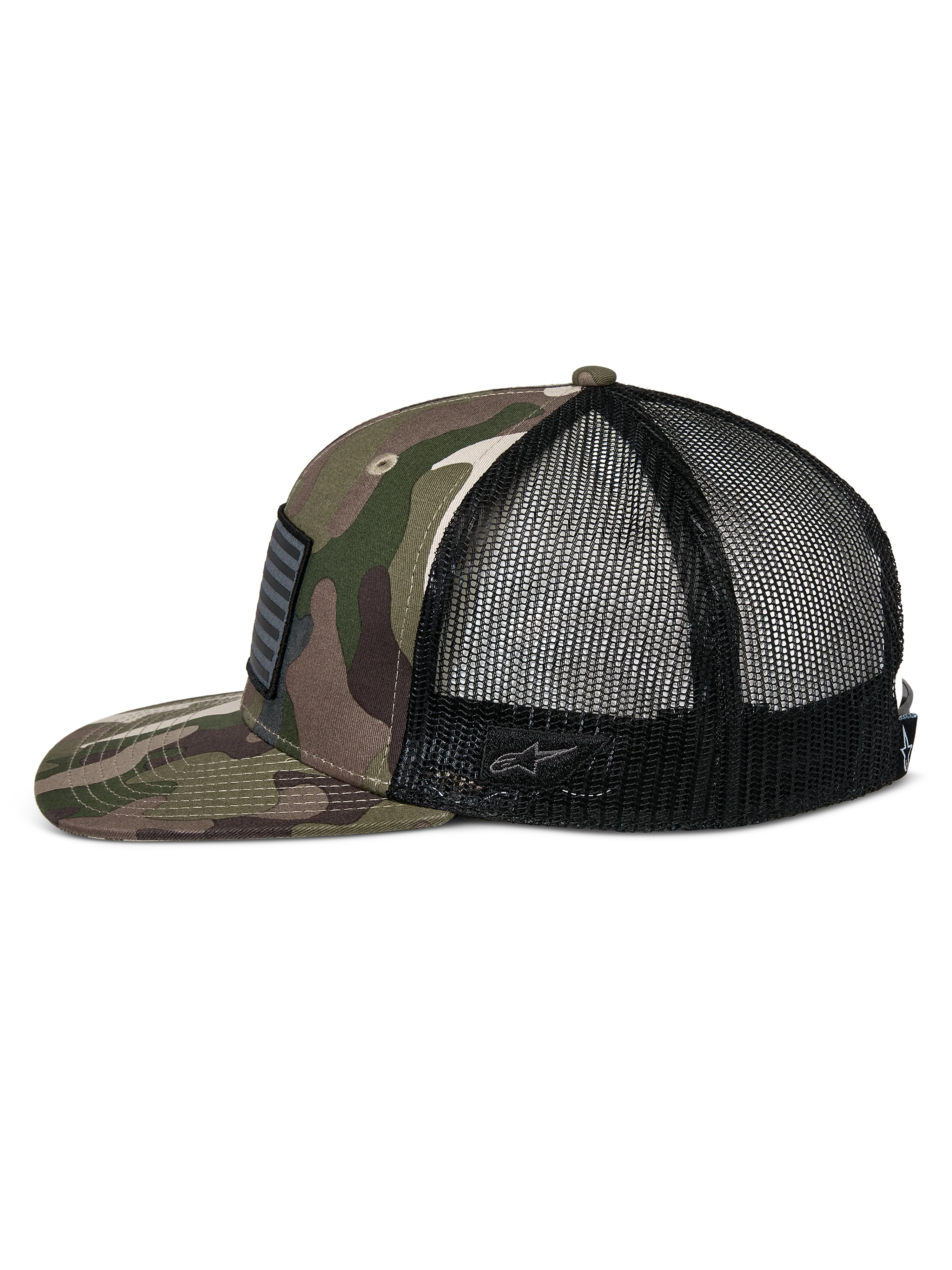 Flag Flat Trucker Hat - Image 2