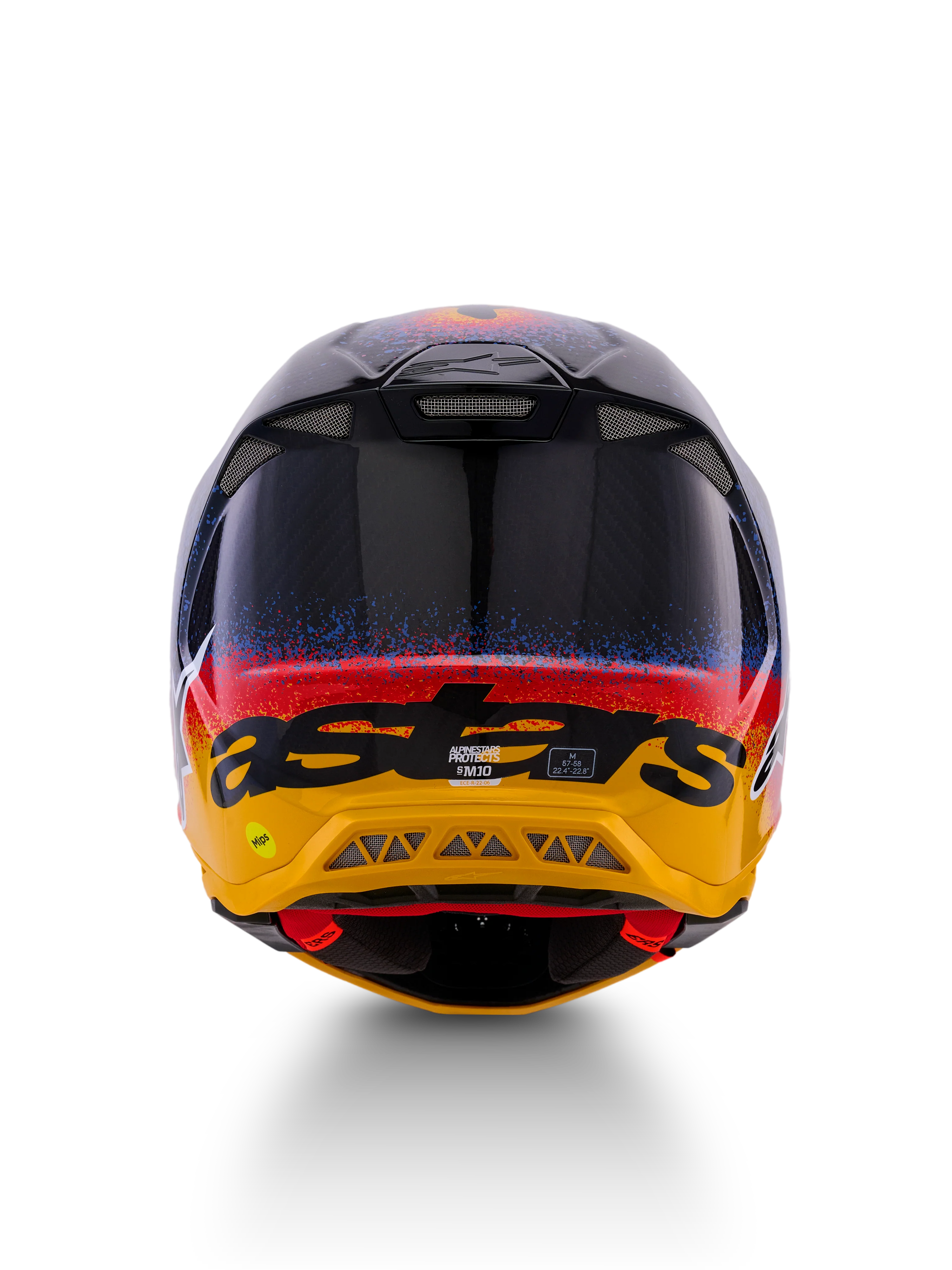 Limited Edition Supertech M10 Black Hole Helmet ECE06 - Image 4