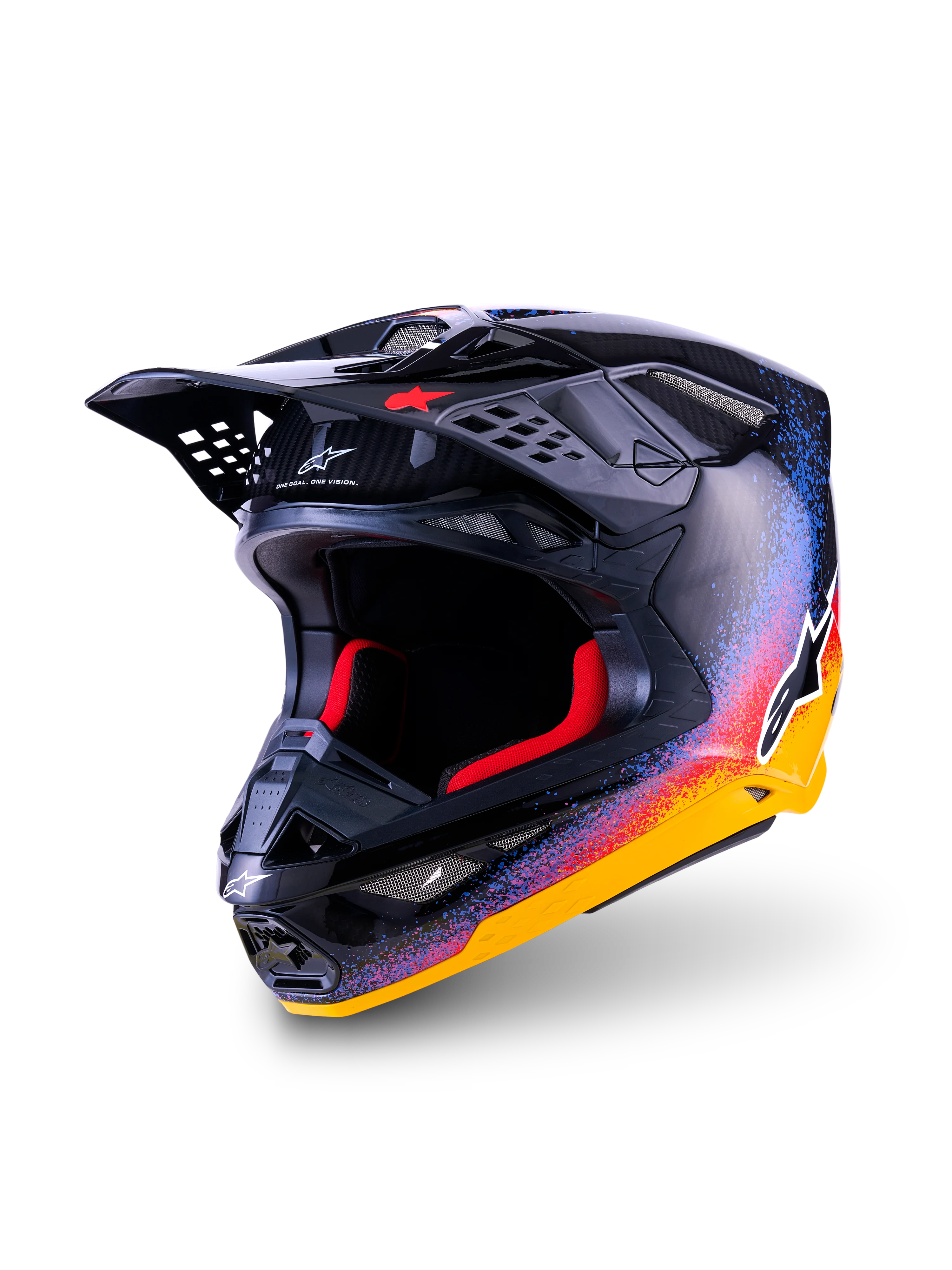 Limited Edition Supertech M10 Black Hole Helmet ECE06 - Image 6