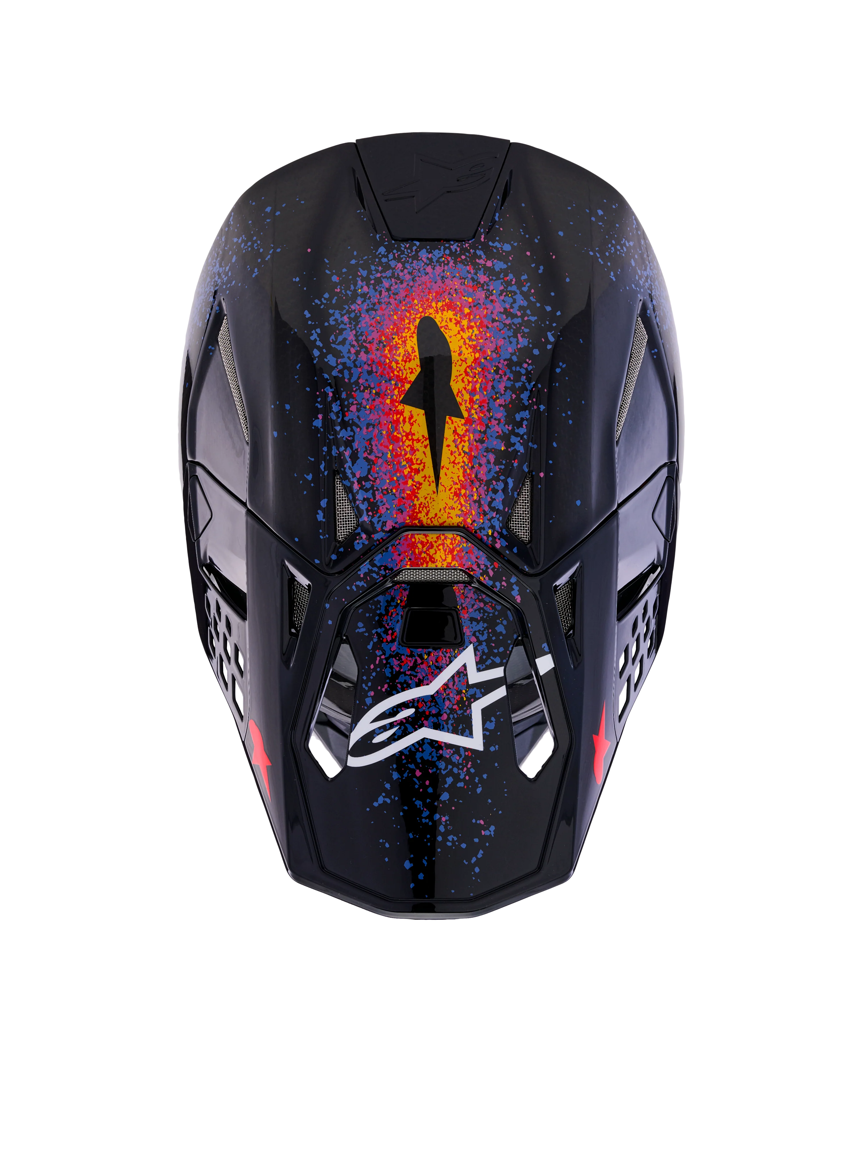 Limited Edition Supertech M10 Black Hole Helmet ECE06 - Image 7