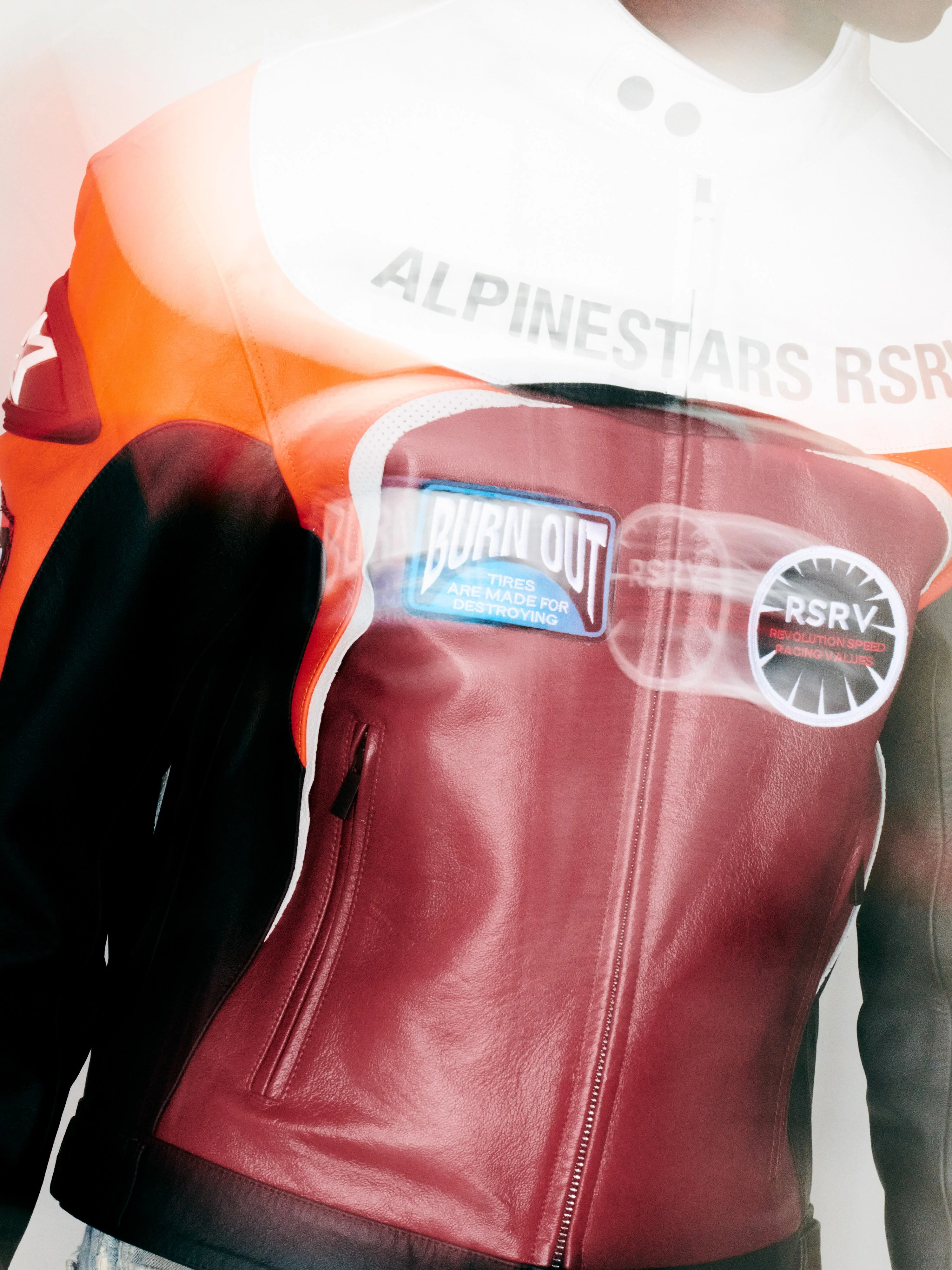 RSRV RACE CRAFT LEATHER JACKET - Image 16