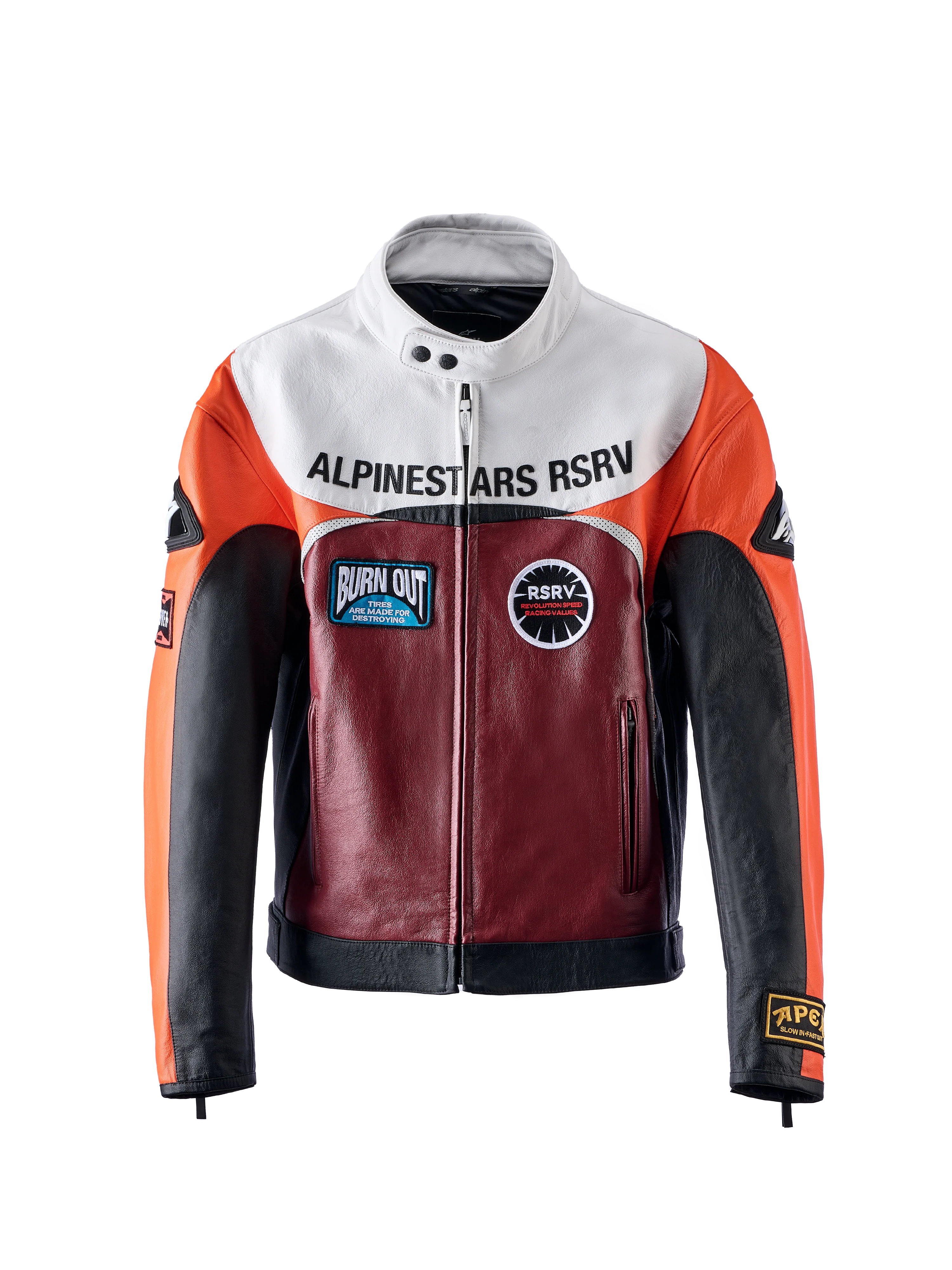 RSRV RACE CRAFT LEATHER JACKET - Image 3