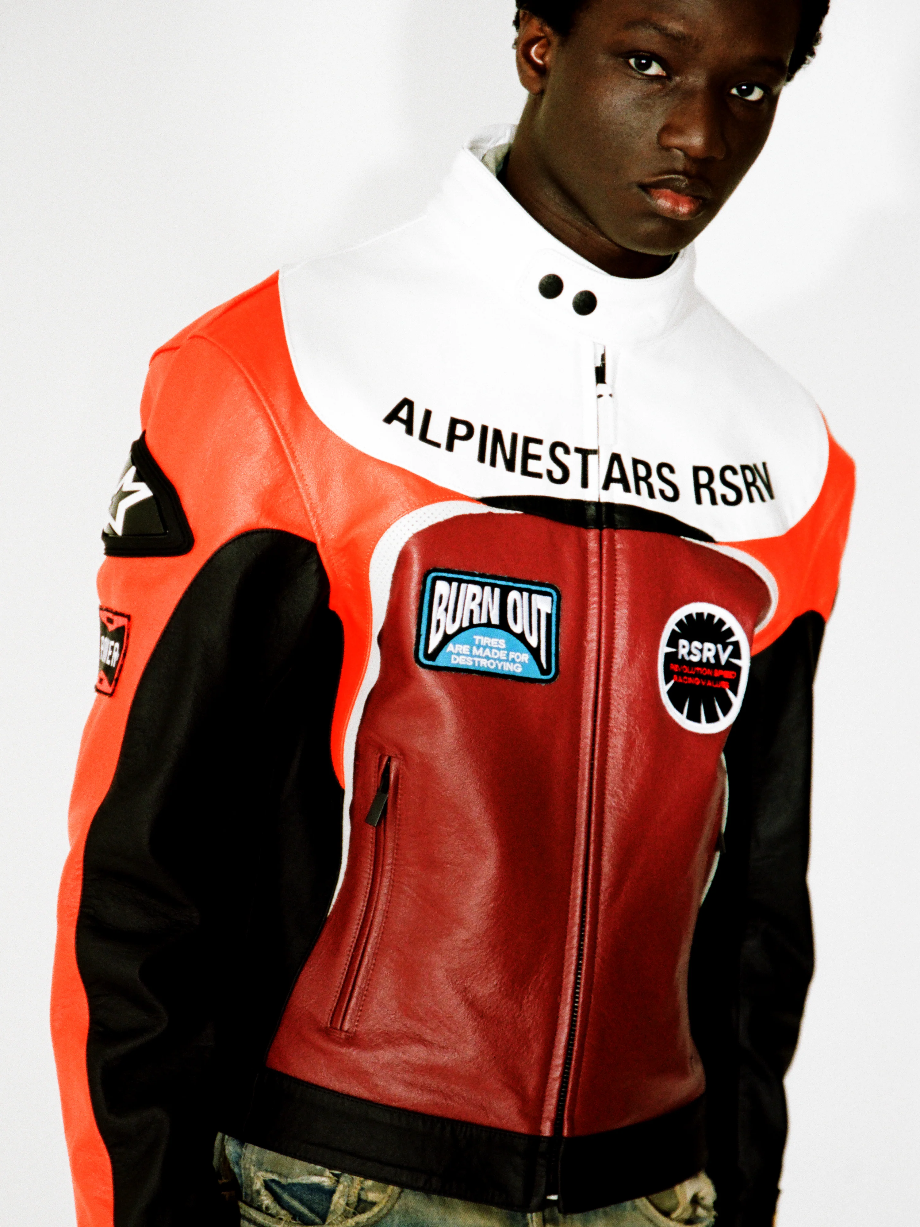 RSRV RACE CRAFT LEATHER JACKET - Image 6