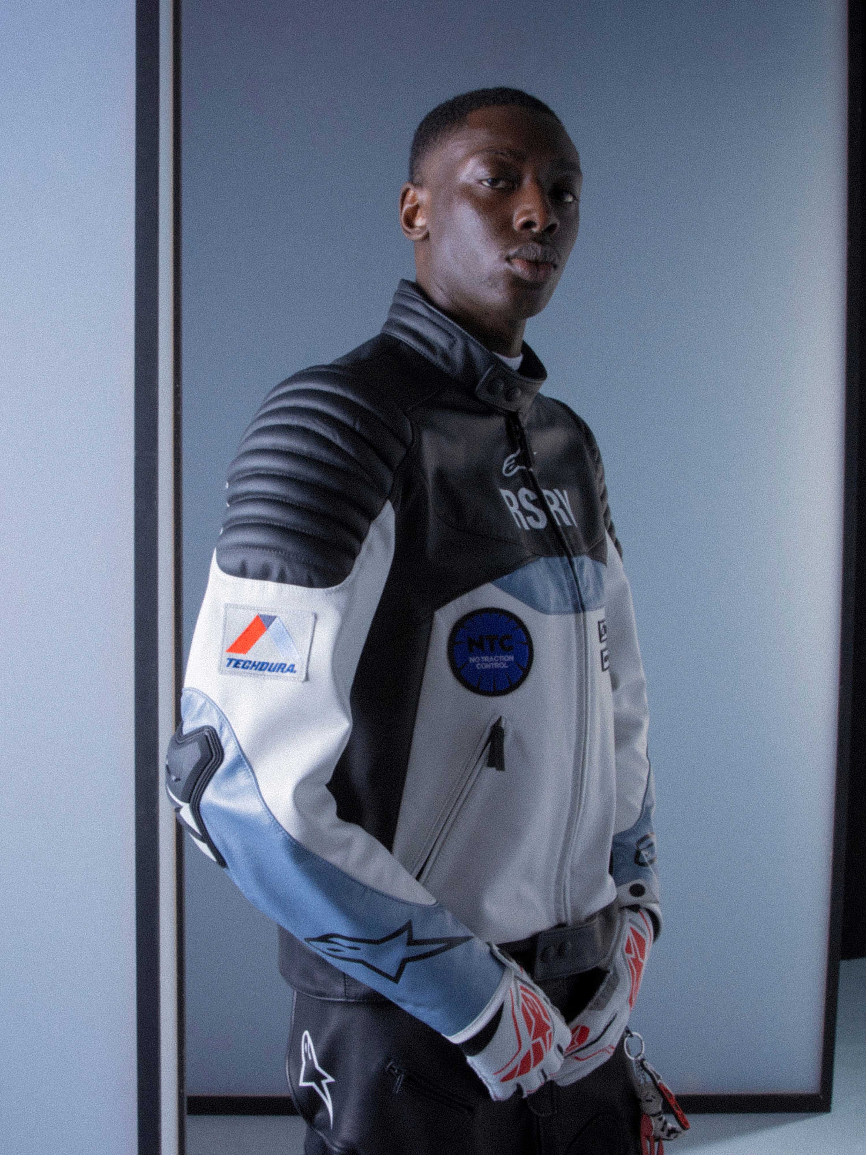 RSRV Threadline Leather Jacket - Image 9
