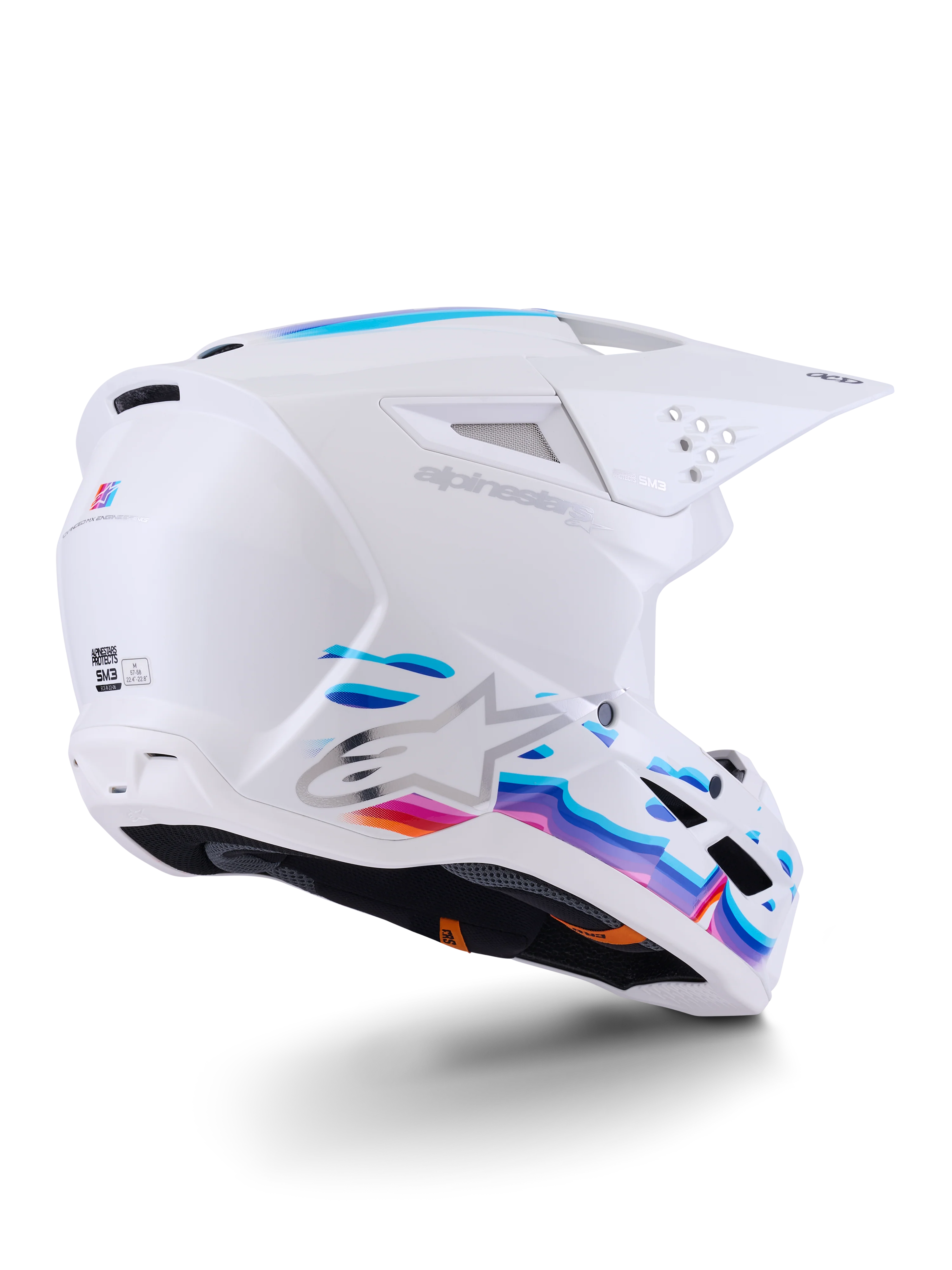 SM3 Force OCD Helmet ECE06/DOT - Image 4