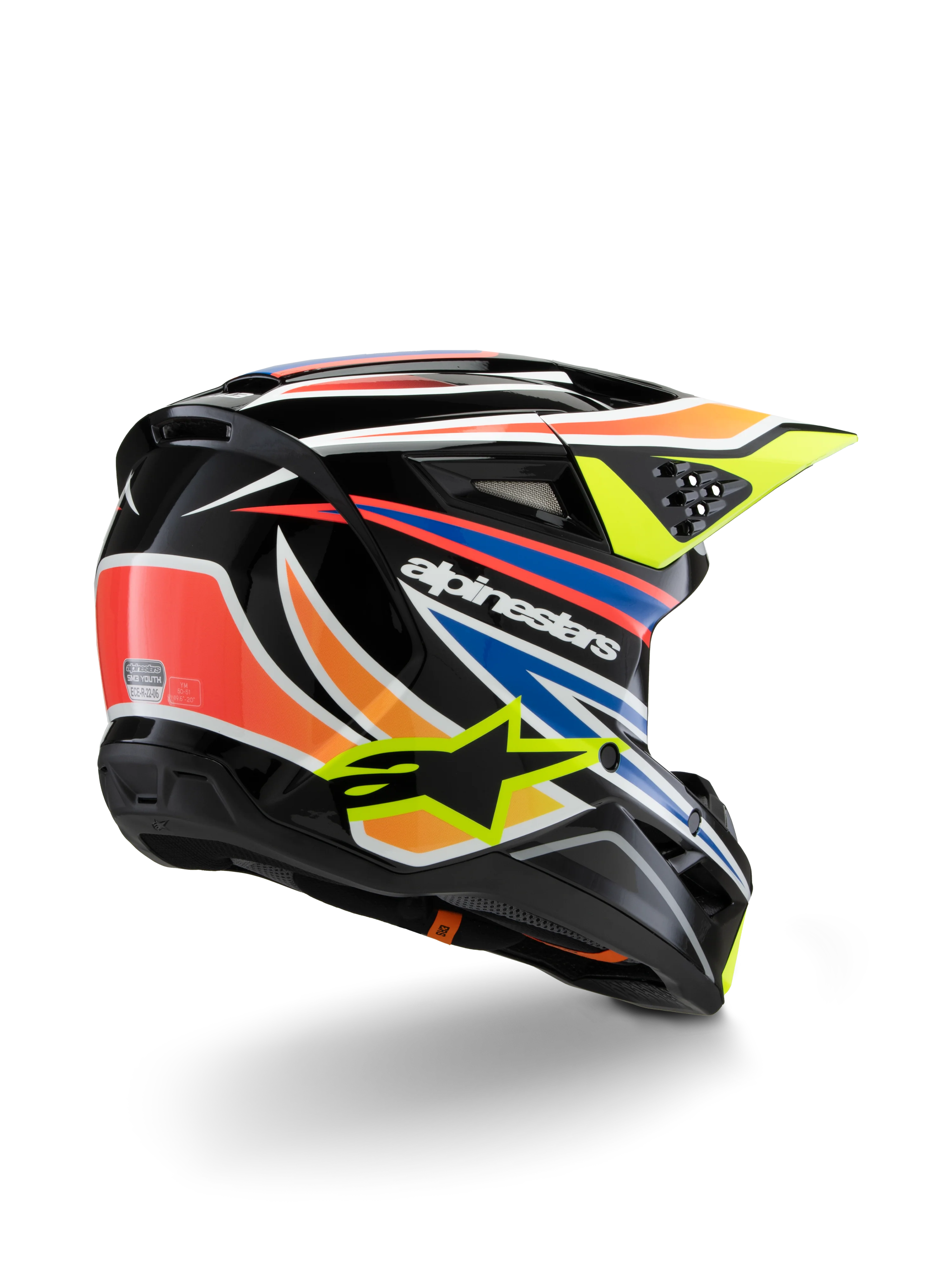 SM3 Youth Wurx Helmet ECE06 - Image 3