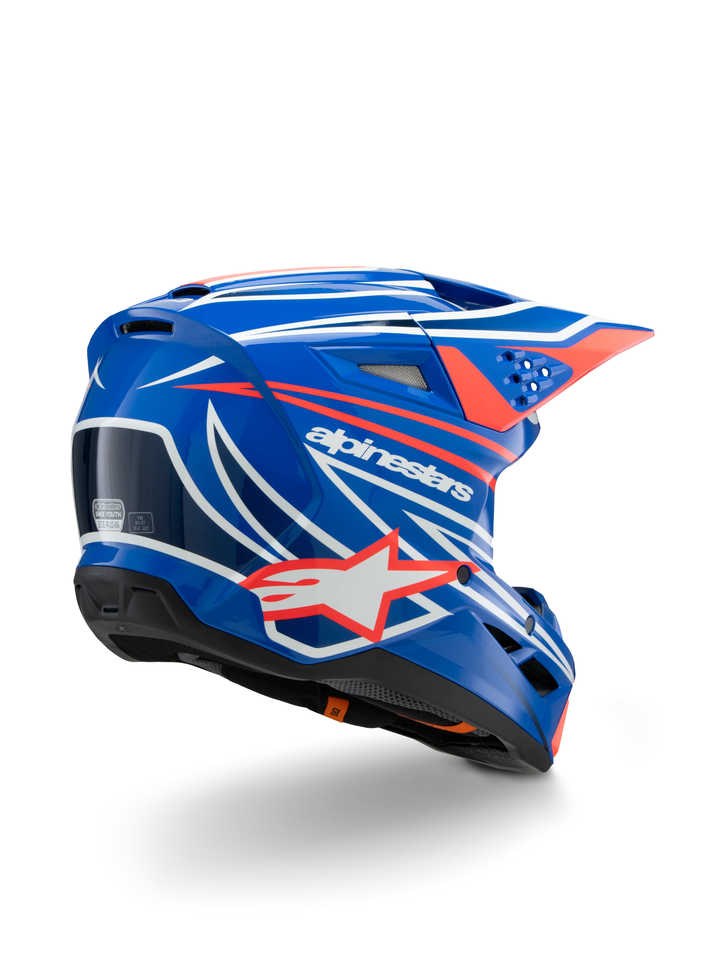 SM3 Youth Wurx Helmet ECE06 - Image 3