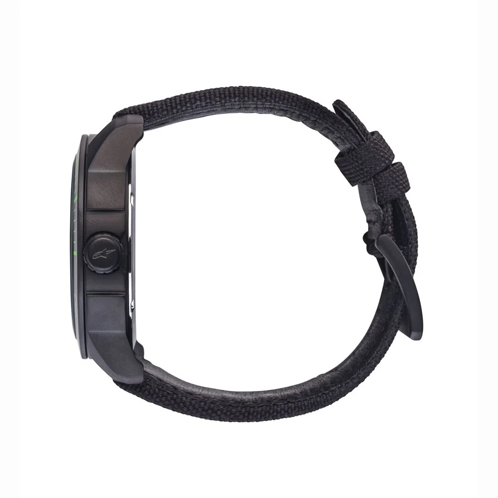 Tech Watch 3H Black-Black/Green - Image 4