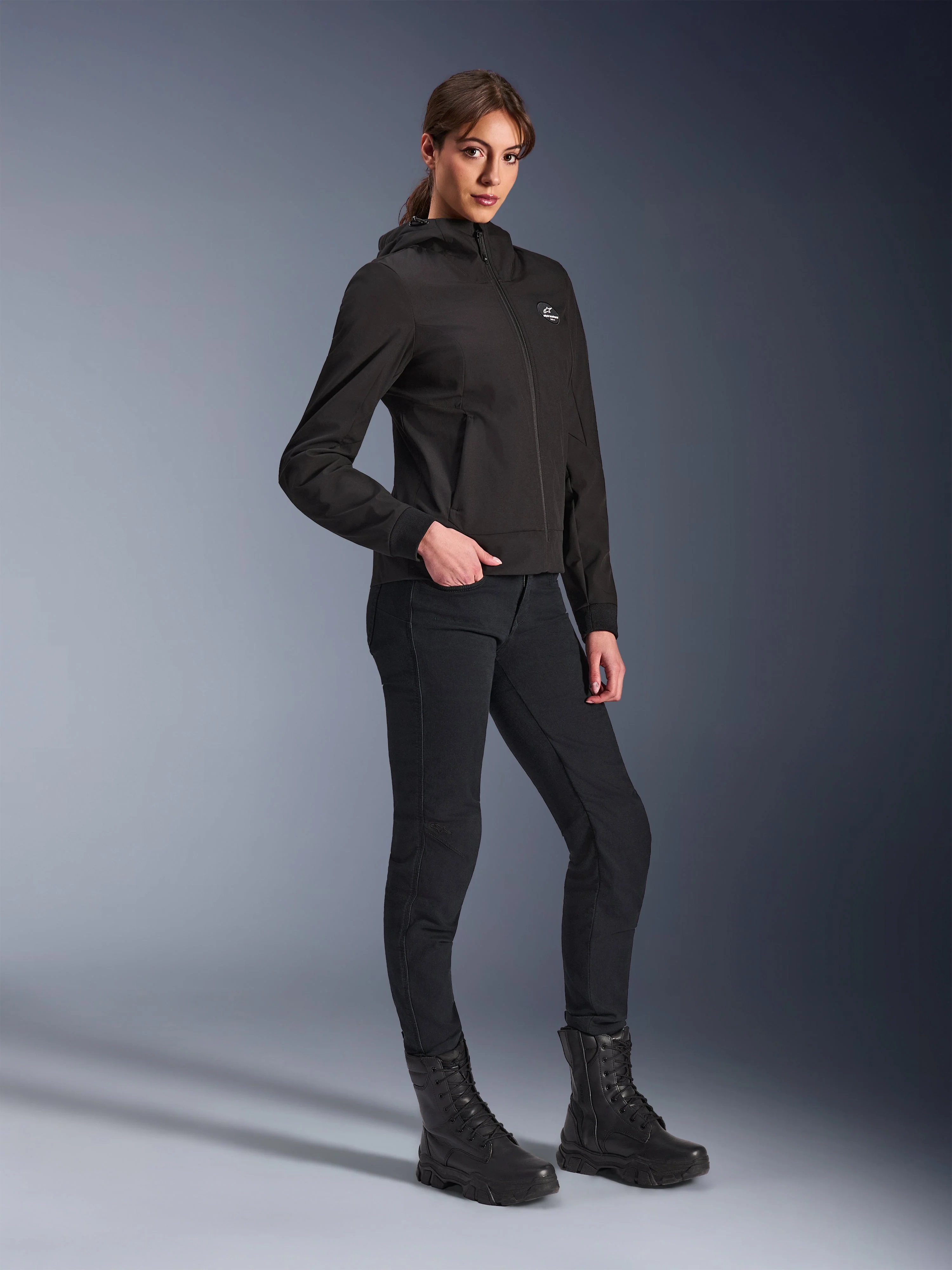 Women Stella Radium Tech Hoodie - Image 4