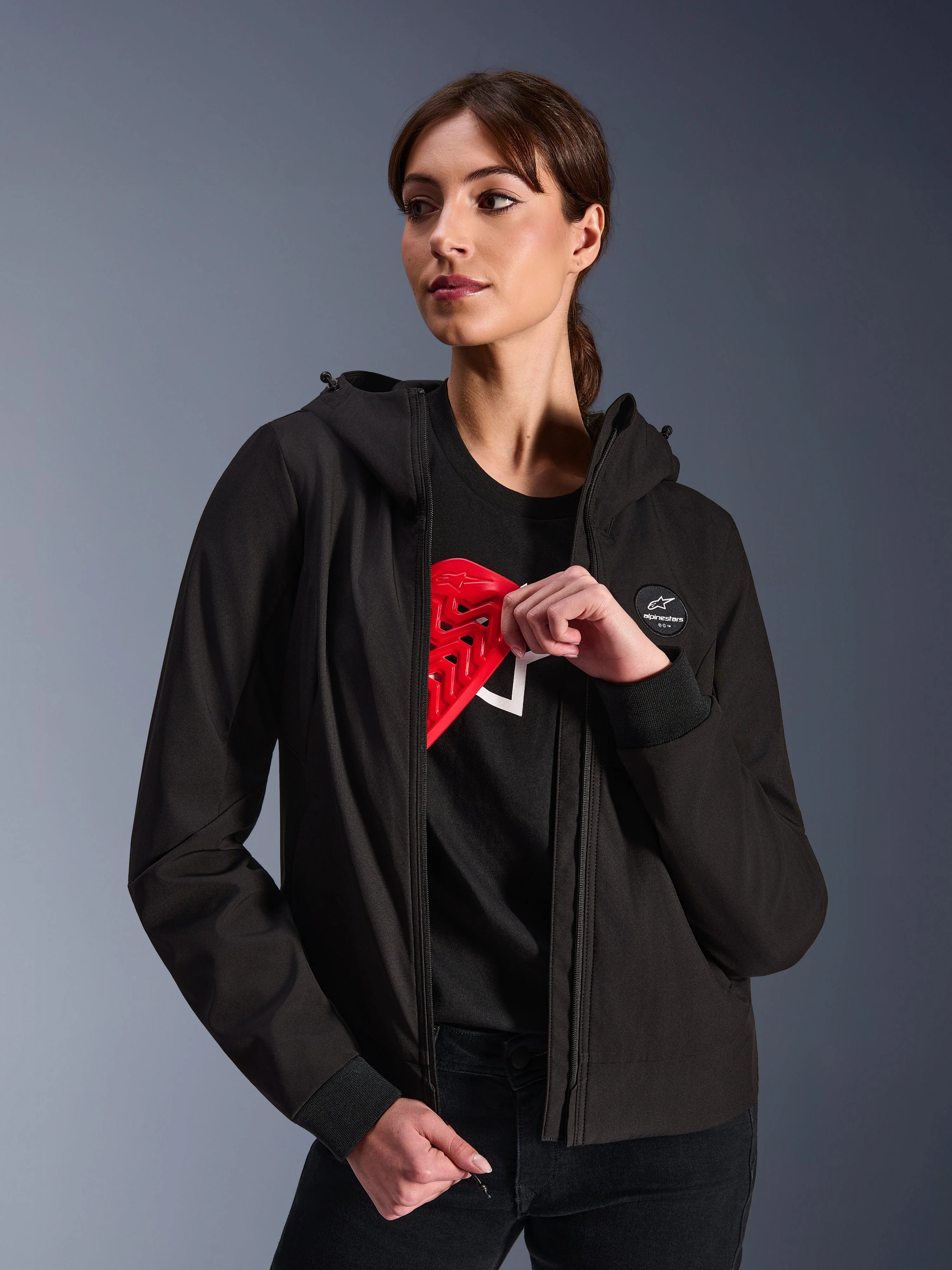 Women Stella Radium Tech Hoodie - Image 7